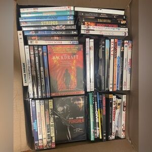 Lot of DVDs!